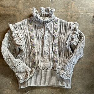 Zara special collection wool sweater